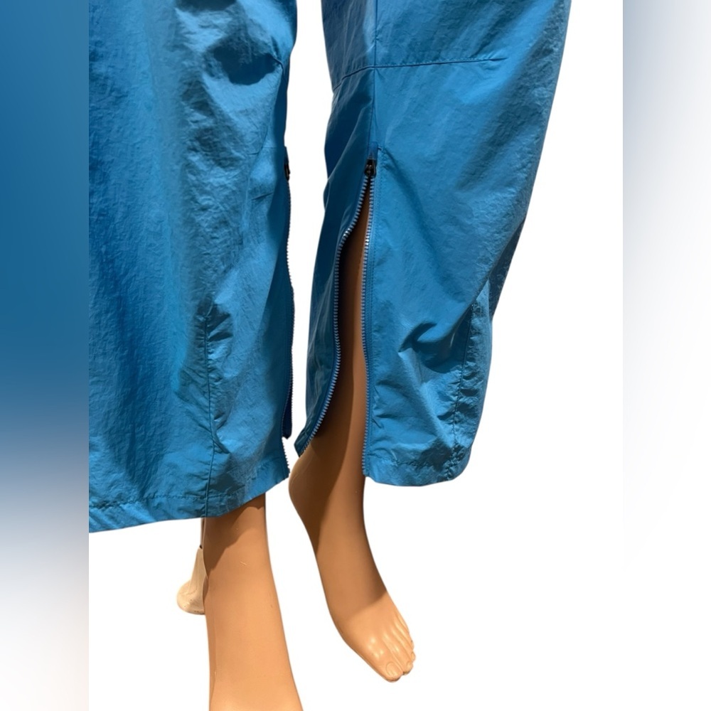 Free People Movement Pant Womens Fly By Night Drawstring Wavy Blue Hiking Small - Picture 7 of 13